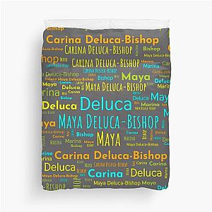 Marina Name Station 19 Duvet Cover