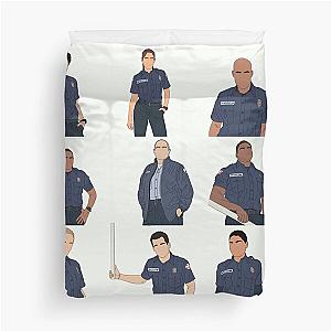 Station 19 Firefighters Duvet Cover