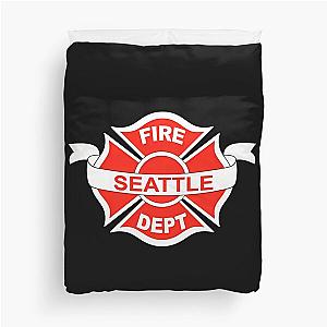 Seattle Fire Department Badge - Station 19 Duvet Cover