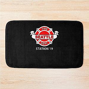 Station 19 Crew Shirt T-Shirt Bath Mat