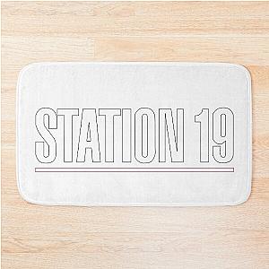 Logo Station 19 Bath Mat