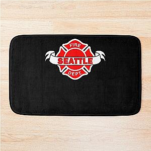 Logo FIREFIGHTER Station 19 Work Essential Bath Mat