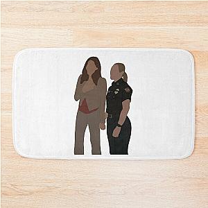 Carina and Maya meeting Maya's mother Station 19  Bath Mat