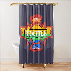 Station 19 Pride Logo Shower Curtain