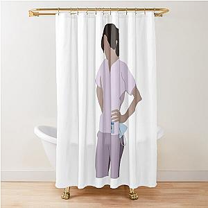 Carina Deluca break down ( Station 19 ) Shower Curtain