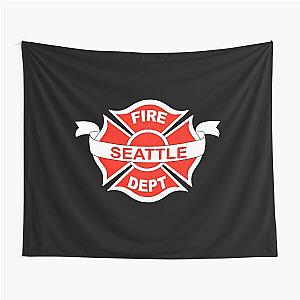 Seattle Fire Department Badge - Station 19 Tapestry