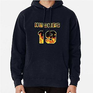 Vic Hughes Station 19 Jersey Flames Pullover Hoodie