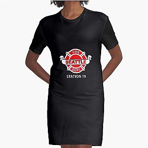 Station 19 Work Logo Classic Classic T-Shirt Graphic T-Shirt Dress