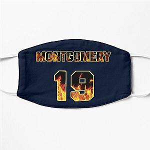 Travis Montgomery Station 19 Jersey Flames Flat Mask