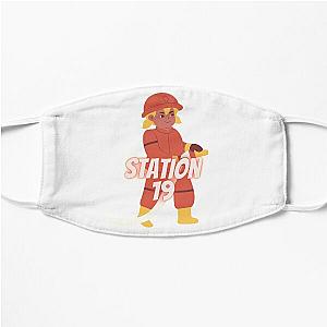 Station 19 T-Shirt Flat Mask