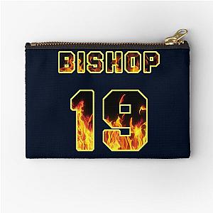 Maya Bishop Station 19 Jersey Flames Zipper Pouch