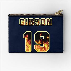 Jack Gibson Station 19 Jersey Flames Zipper Pouch