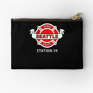 Station 19 Crew Shirt T-Shirt Zipper Pouch