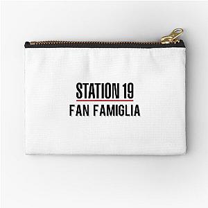 Station 19 Fan Famiglia Zipper Pouch