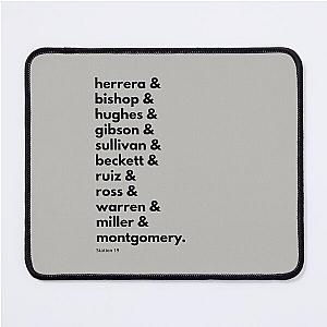 Season 5 Squad Goals - Station 19 (Black Text) Mouse Pad