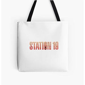 Station 19 sticker All Over Print Tote Bag