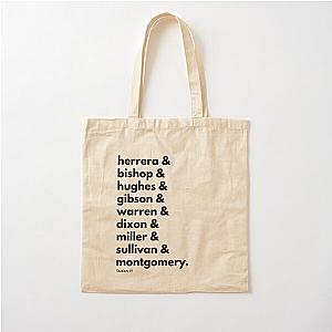 Season 3 Squad Goals - Station 19 (Black Text) Cotton Tote Bag