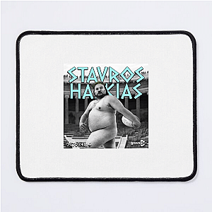 Unbothered and Hilarious Stavros Halkias Mouse Pads