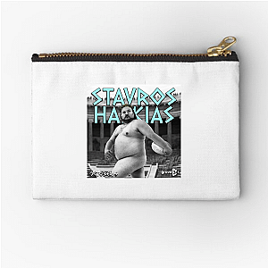 Unbothered and Hilarious Stavros Halkias Zipper Pouches