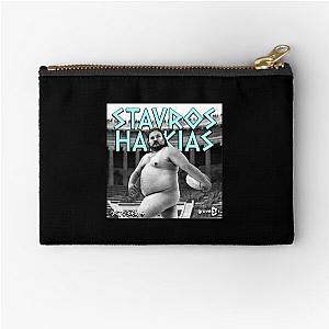 Unbothered and Hilarious Stavros Halkias Zipper Pouches