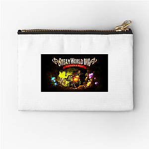 SteamWorld Grit, No Quit Steamworld Dig Zipper Pouches