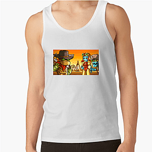 It’s Dig O’Clock Steamworld Dig Tank Tops
