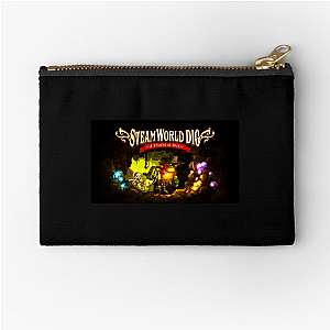 SteamWorld Grit, No Quit Steamworld Dig Zipper Pouches
