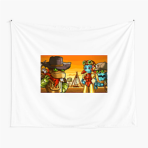 It’s Dig O’Clock Steamworld Dig Tapestries