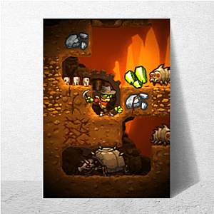 Gears, Dirt & Gold Steamworld Dig Posters