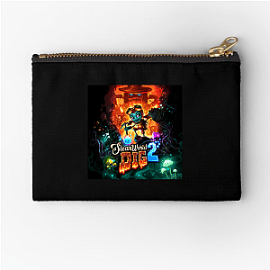 No Chill, Just Dig Steamworld Dig Zipper Pouches