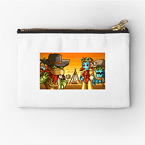 It’s Dig O’Clock Steamworld Dig Zipper Pouches