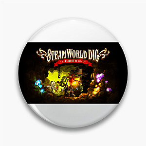 SteamWorld Grit, No Quit Steamworld Dig Pins