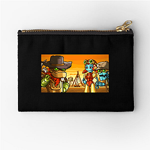 It’s Dig O’Clock Steamworld Dig Zipper Pouches
