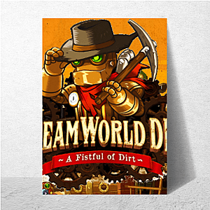 SteamWorld = Treasure Brain Steamworld Dig Posters