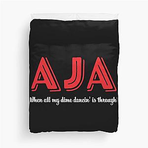 Steely Dan Aja Travel Ad (Inverted) Essential  Duvet Cover