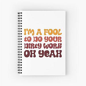 Steely Dan Dirty Work   Spiral Notebook