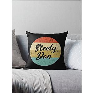 Vintage Steely Dan T-Shirt Throw Pillow