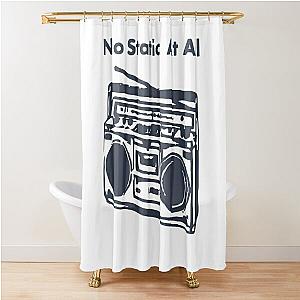 Awesome First Day Steely Dan Static Awesome Photographic Shower Curtain