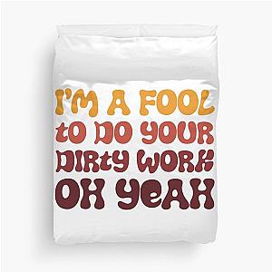 Steely Dan Dirty Work   Duvet Cover