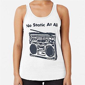 Awesome First Day Steely Dan Static Awesome Photographic Racerback Tank Top