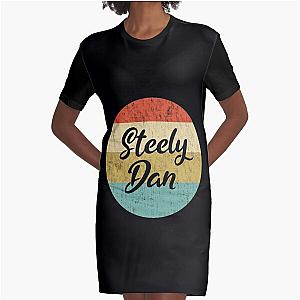 Vintage Steely Dan T-Shirt Graphic T-Shirt Dress