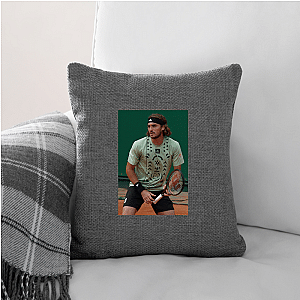 Backhand Beauty – Tsitsipas Touch Stefanos Tsitsipas Pillows Cover