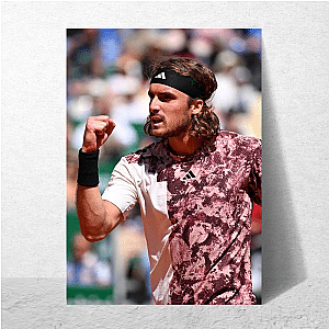 Serve & Spin – Tsitsipas Flow Stefanos Tsitsipas Posters
