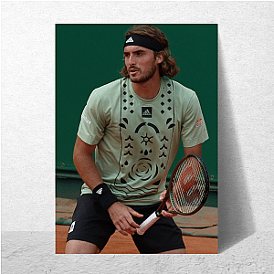 Backhand Beauty – Tsitsipas Touch Stefanos Tsitsipas Posters
