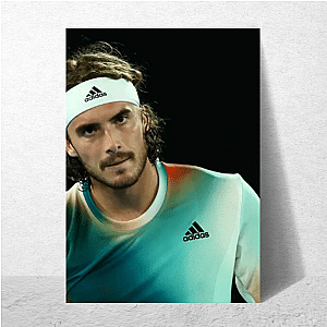 Mindful Tennis – Tsitsipas Mode Stefanos Tsitsipas Posters