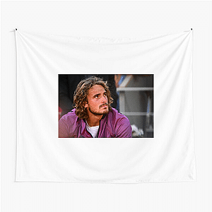 Aces & Artistry – Stefanos Style Stefanos Tsitsipas Tapestries