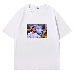 Waves of Stefanos Stefanos Tsitsipas T-Shirts