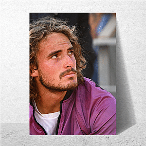 Aces & Artistry – Stefanos Style Stefanos Tsitsipas Posters