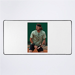 Backhand Beauty – Tsitsipas Touch Stefanos Tsitsipas Mouse Pads