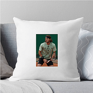 Backhand Beauty – Tsitsipas Touch Stefanos Tsitsipas Pillows Cover